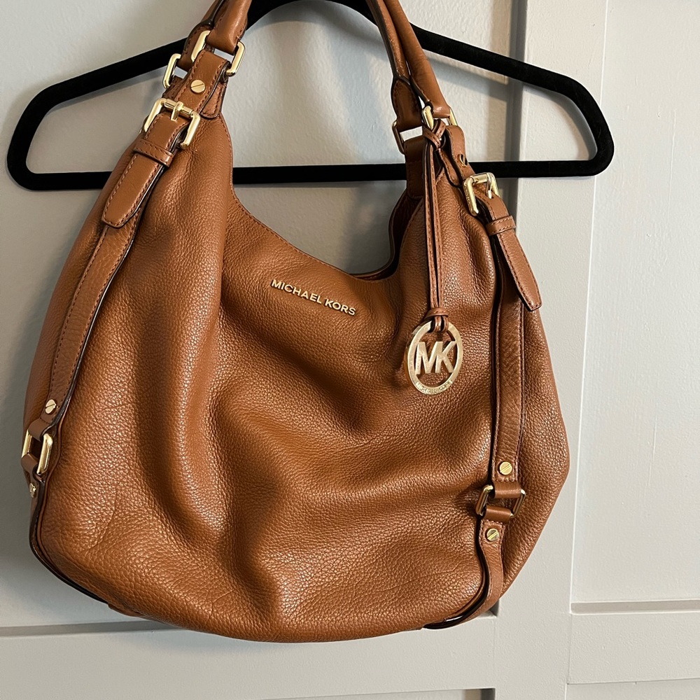 Michael Kors came leather bag